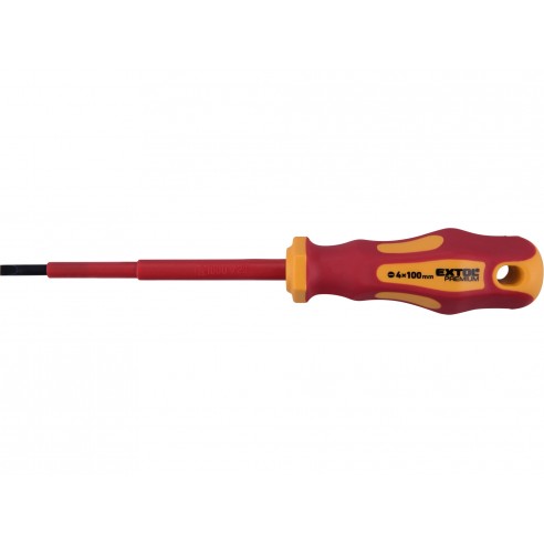 Електричарски одвртувач, (-)4x100mm, VDE, CrV